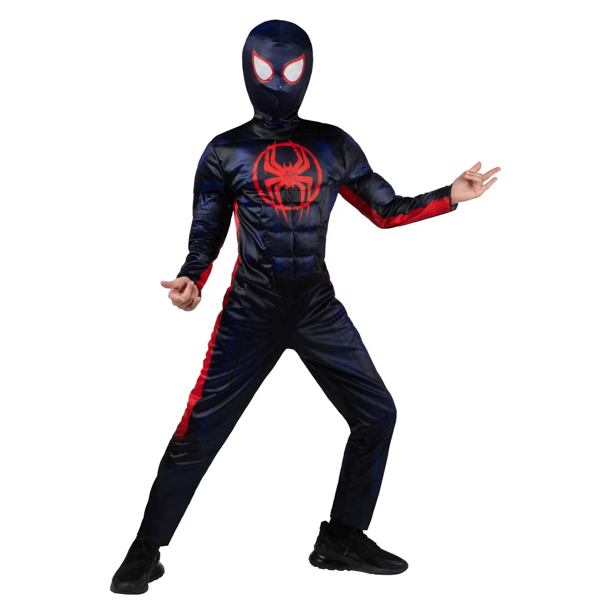 Marvel Avengers Spider-Man: Across the Spider-Verse Miles Morales Youth Halloween Costume | Target