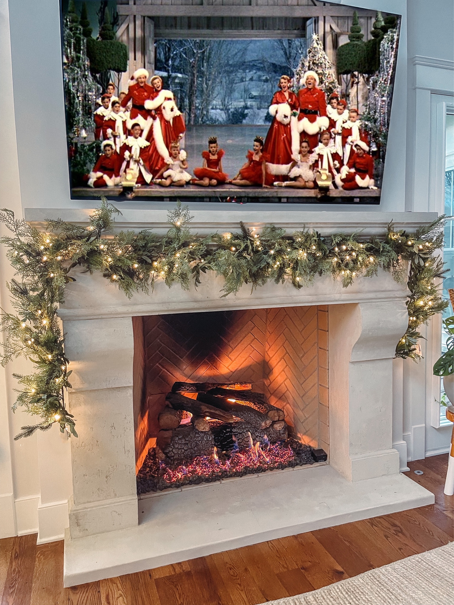 My gorgeous faux prelit pine mix garland is on sale for 40% off. I used two garlands to achieve this look for Christmas decorating. 🎄

#christmasdecor #ballarddesign #christmastime

#LTKHoliday #LTKhome #LTKSeasonal