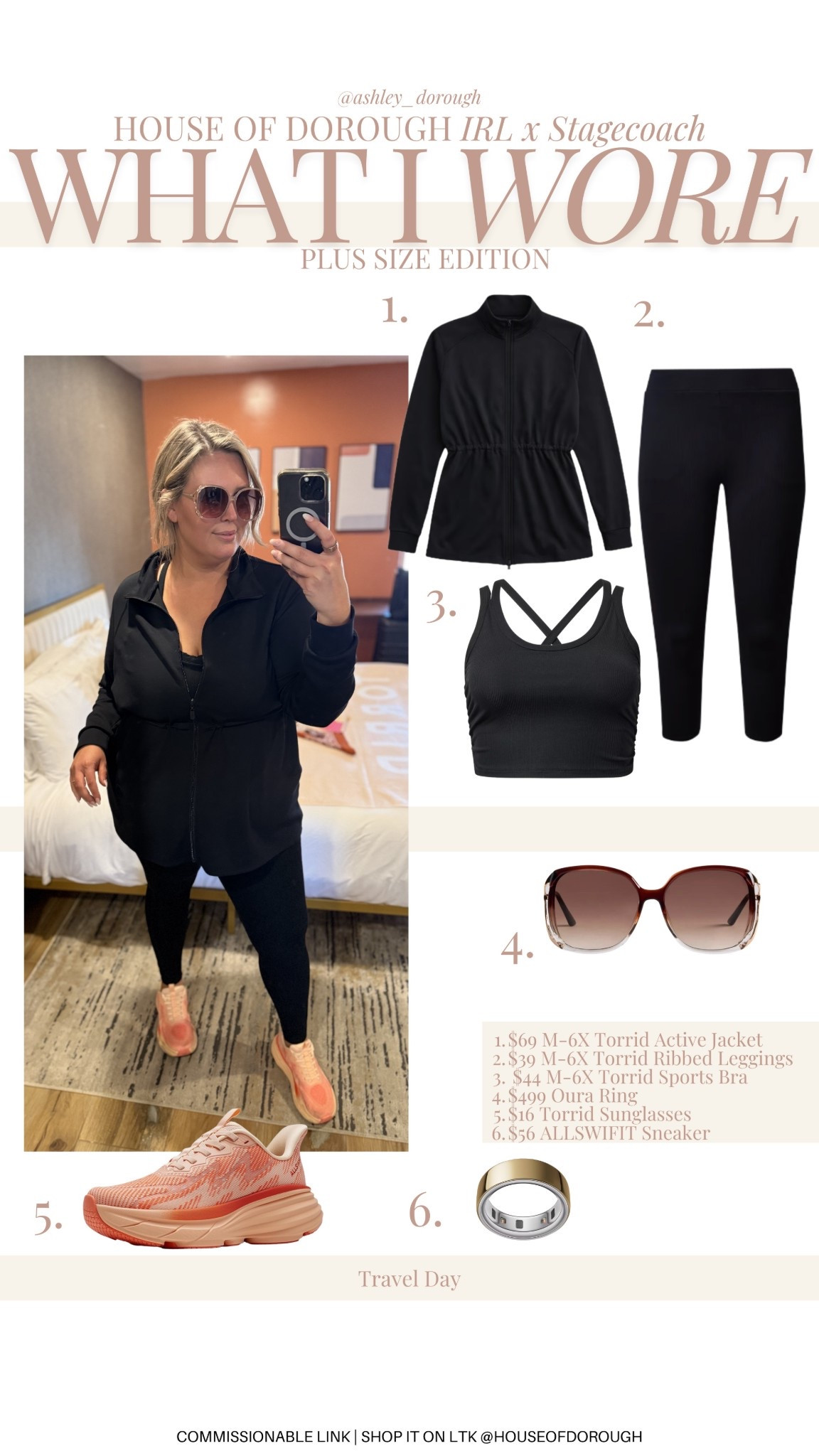 Travel look and night one at the @Torrid house for stagecoach!! Wearing a 2 in all except the sports bra, I sized up to 3 and love it!

Plus size fashion, everyday outfit ideas, stagecoach outfits, ootd, mom style, trendy fashion, travel outfit, airport outfit 

#LTKPlusSize #LTKFestival #LTKTravel