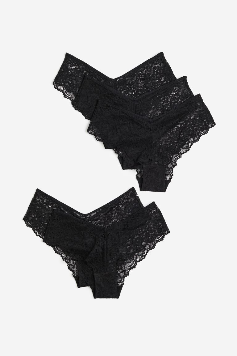 5-pack Lace Hipster Briefs | H&M (US + CA)