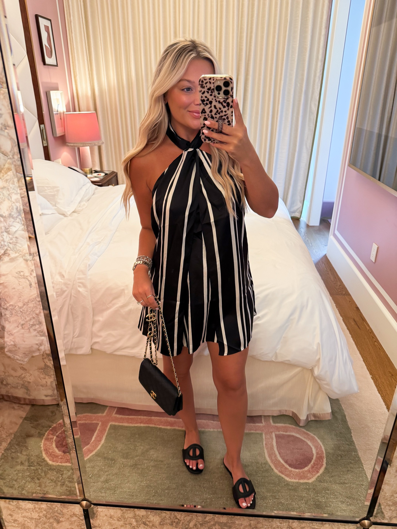This halter neck dress is adorable!

#LTKootd #LTKgrwm #LTKTravel