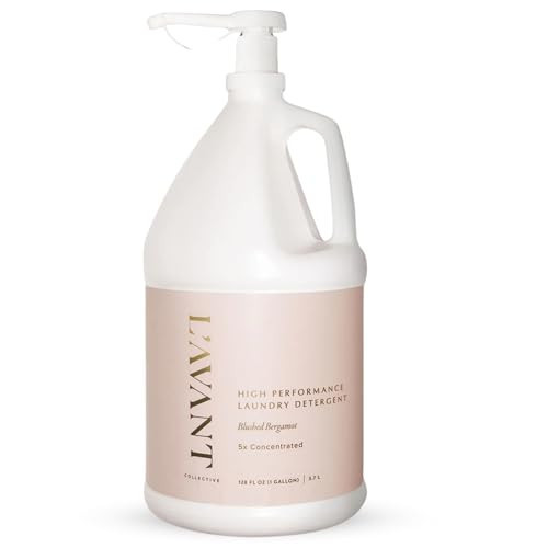 L'AVANT Collective Luxury Laundry Detergent | Bulk 1 Gallon | Blushed Bergamot | Natural Non-Toxic Liquid Laundry Soap with Enzymes | Plant-Based, 5x Concentrated, HE Compatible | 128 oz | Amazon (US)