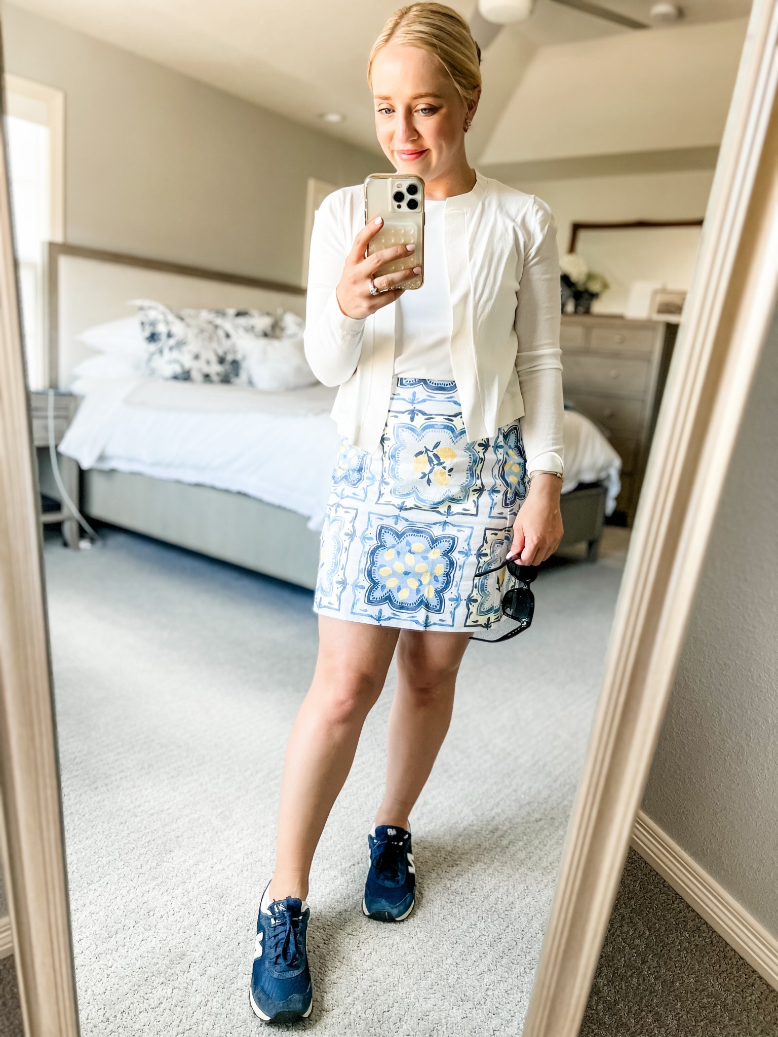 Feeling like spring in this petite lemon skirt! It fits snug and I suggest a size up. Cropped cardigan and sneakers fit tts. 

Mini skirt, spring skirt, petite, spring outfit, petite skirt, loft 

#LTKFindsUnder100 #LTKPetite