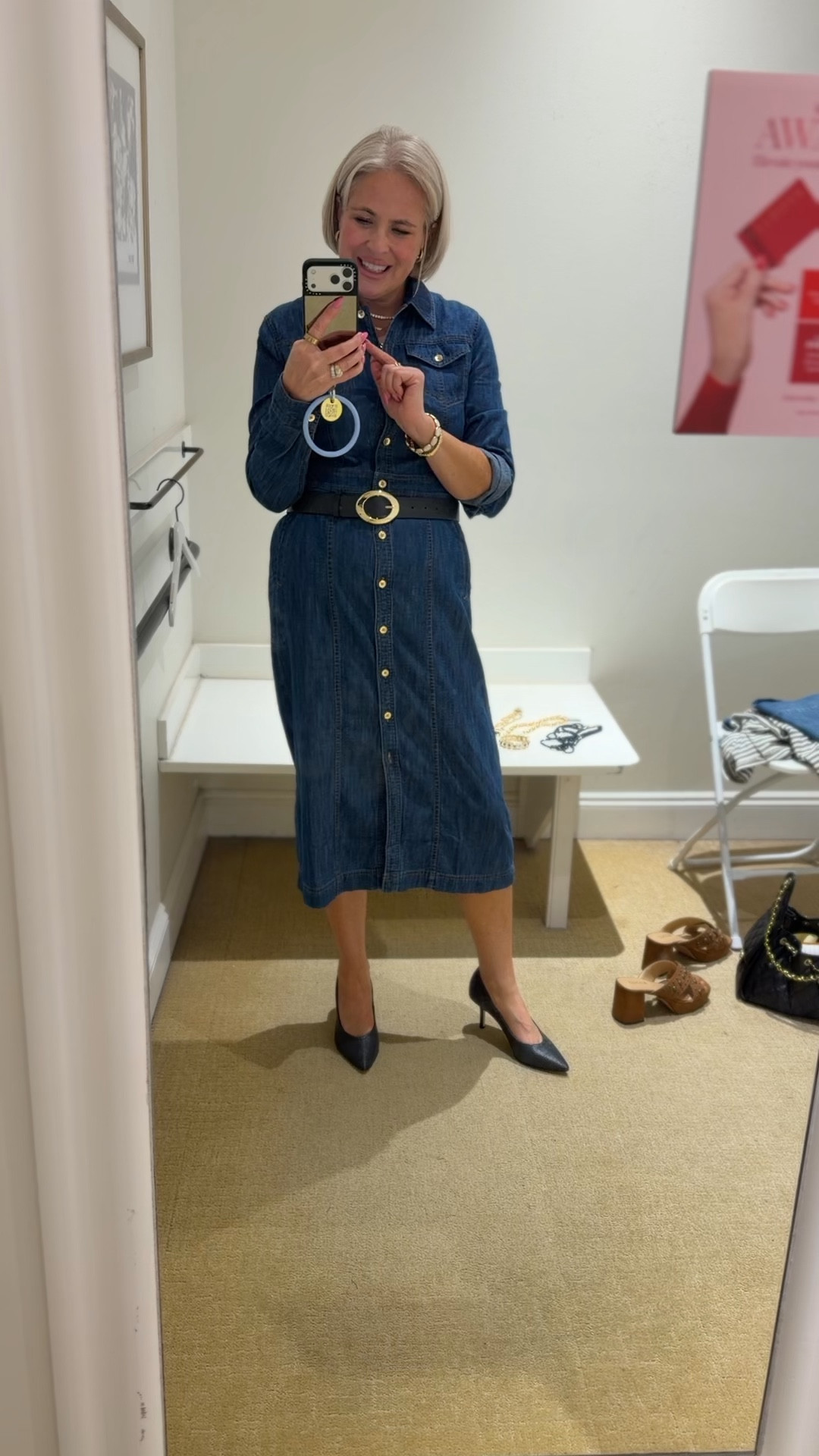 How cute is this dress from Talbots? To elevate this look added the navy blue belt on top and styled with heels! 

women’s fashion, fall fashion, winter fashion, outfit inspo, everyday style, trendy outfits,

#LTKootd #LTKSeasonal #LTKOver40