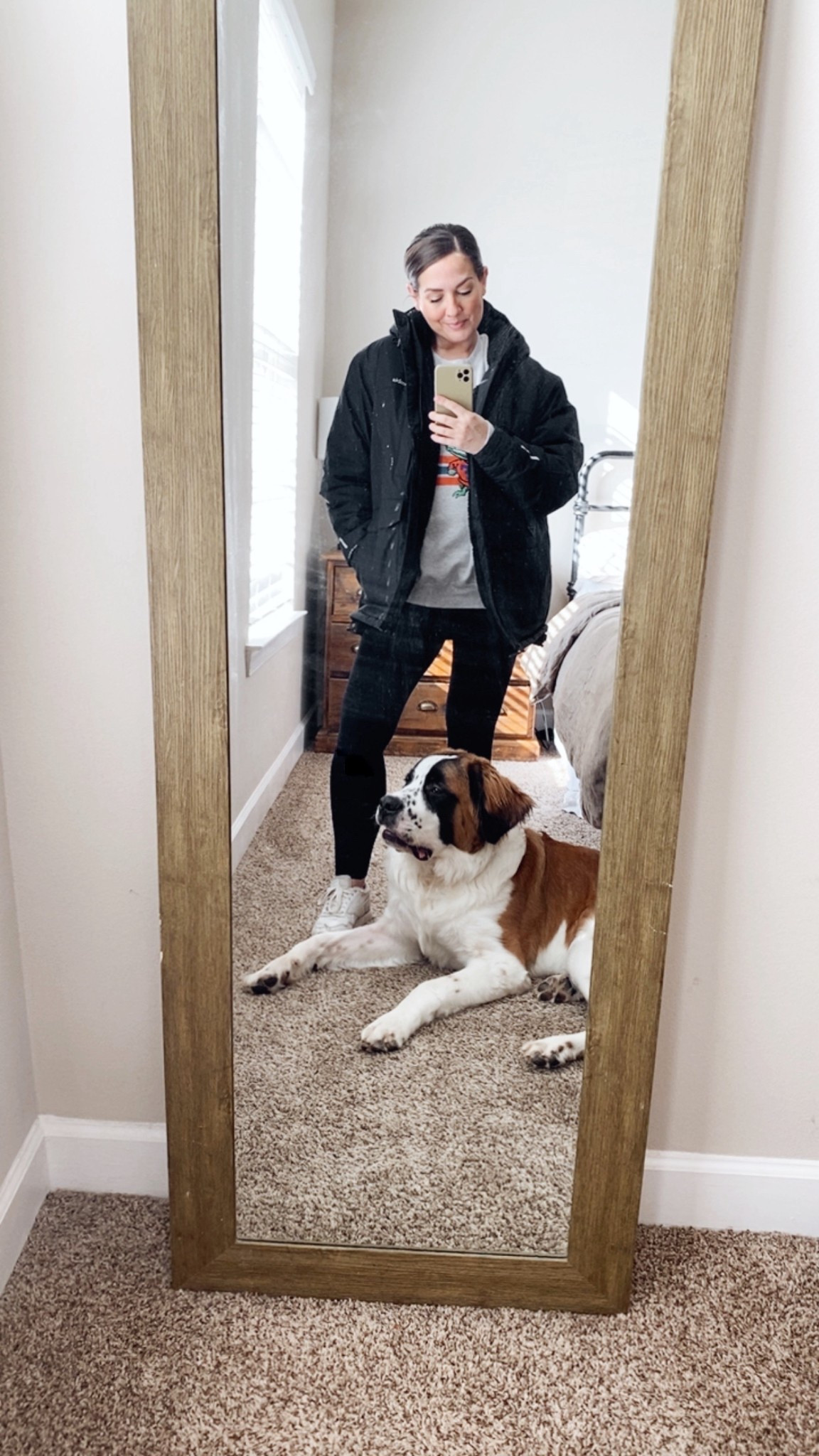 Taking a break in December? Glorious.

The breezy 27 degree walk this morning for this kid? Not my favorite.

The only part of my body that didn’t hurt from the cold was exactly where this jacket hit (shout out to my oldest for letting me steal his Christmas gift for a bit - it was a matter of life and death 😂)

Hope you had a wonderful Christmas!



#LTKSeasonal #LTKOver40