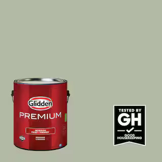 1 gal. PPG1124-4 Light Sage Eggshell Interior Latex Paint | The Home Depot