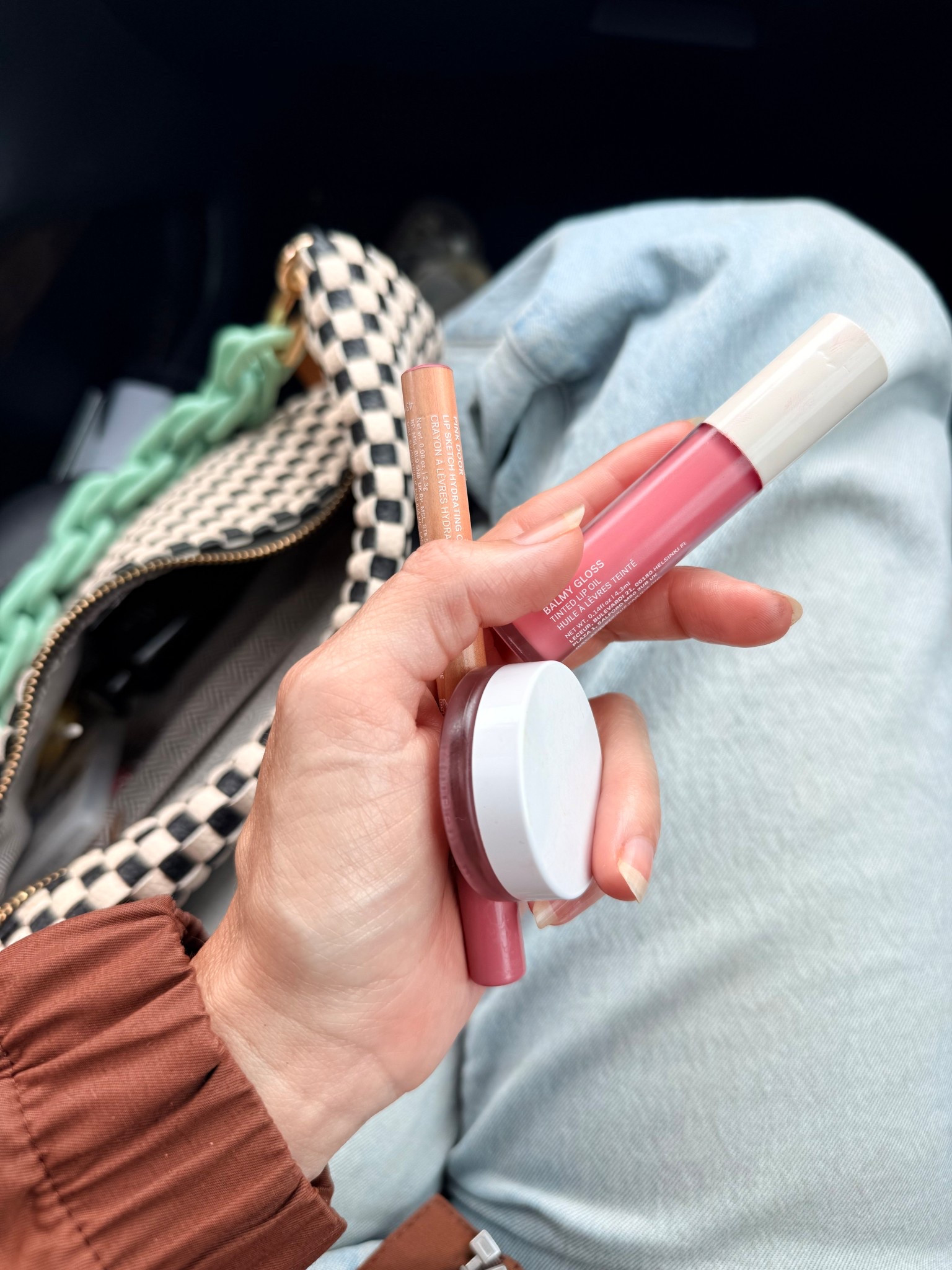 •The pod i get in the color Demure @RMS Beauty (use JCole20) for 20% on RMS
•Lip liner in pink door for a more pink color or unfilitered for a more nude browner color
•And gloss is crystalline 

My favorite lip color combo!

#LTKgrwm #LTKBeauty #LTKOver40