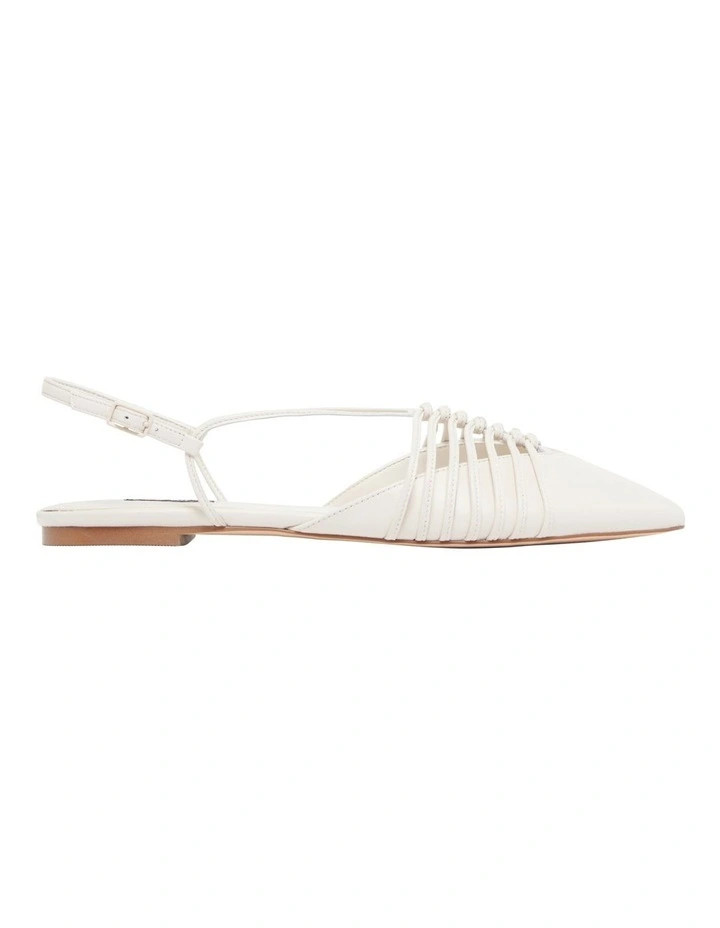 Aida Flat in Cream | Myer