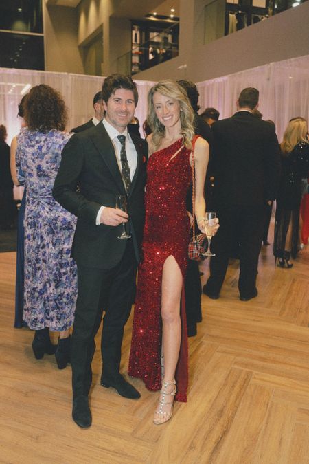 Red sequin gown for black tie formal event and Holiday party 
Lulus style 

#LTKHoliday