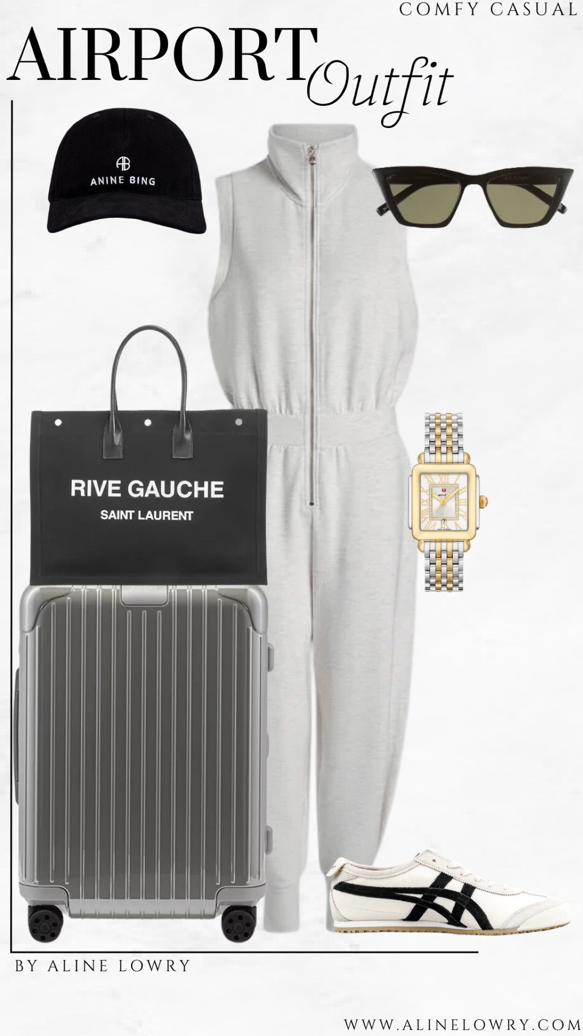 Airport outfit Idea - comfortable jumpsuit for warmer destinations 

#LTKStyleTip #LTKU #LTKTravel