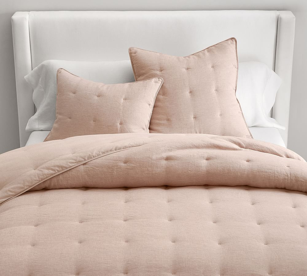 Belgian Flax Linen Comforter Sham | Pottery Barn (US)