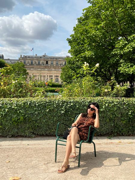 Wore a simple leopard shift dress for a day at the Louvre. To accessorize, I layered on some gold necklaces followed by some studded sandals. 

#LTKeurope #LTKxNSale #LTKshoecrush