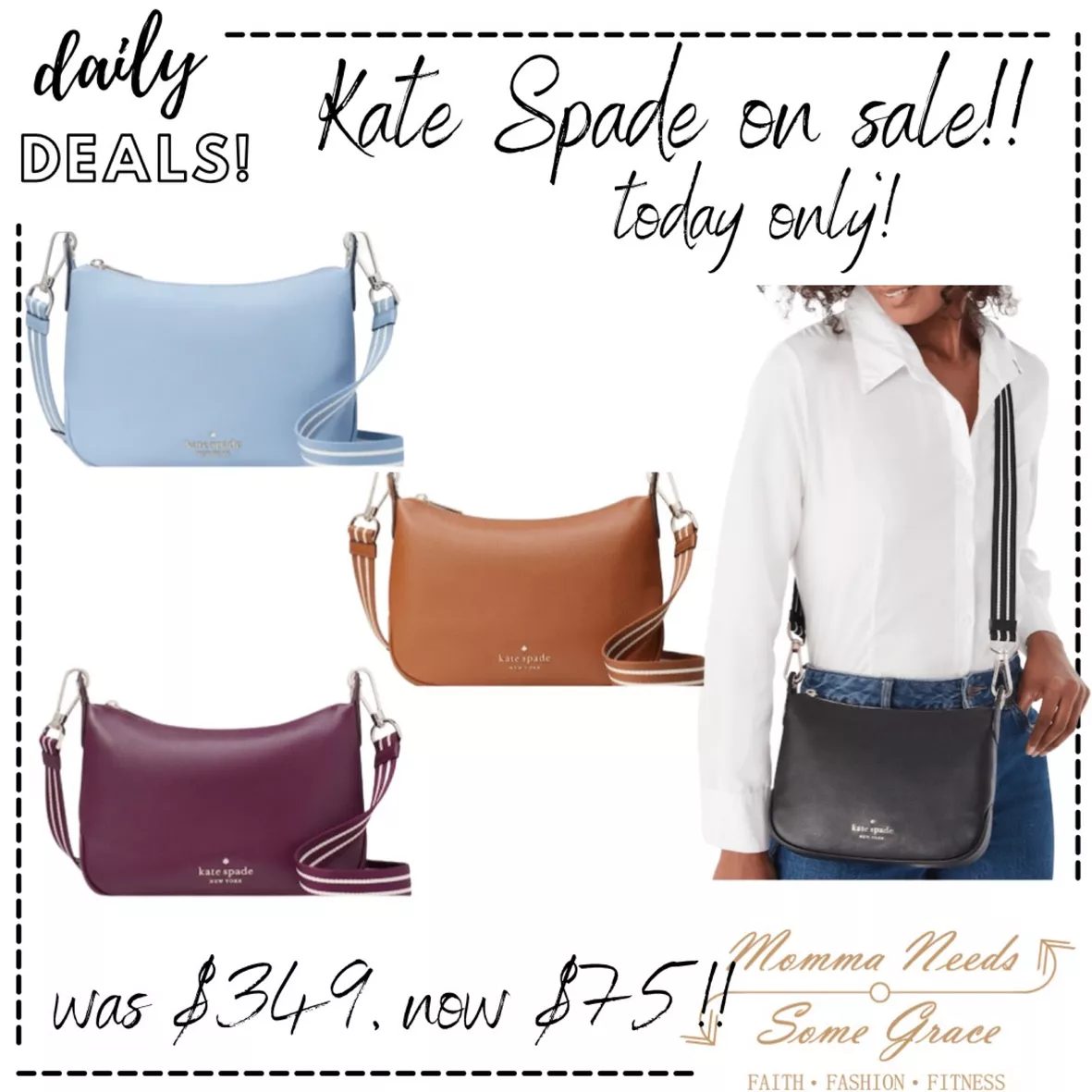 Kate Spade Rosie Large Crossbody Bag