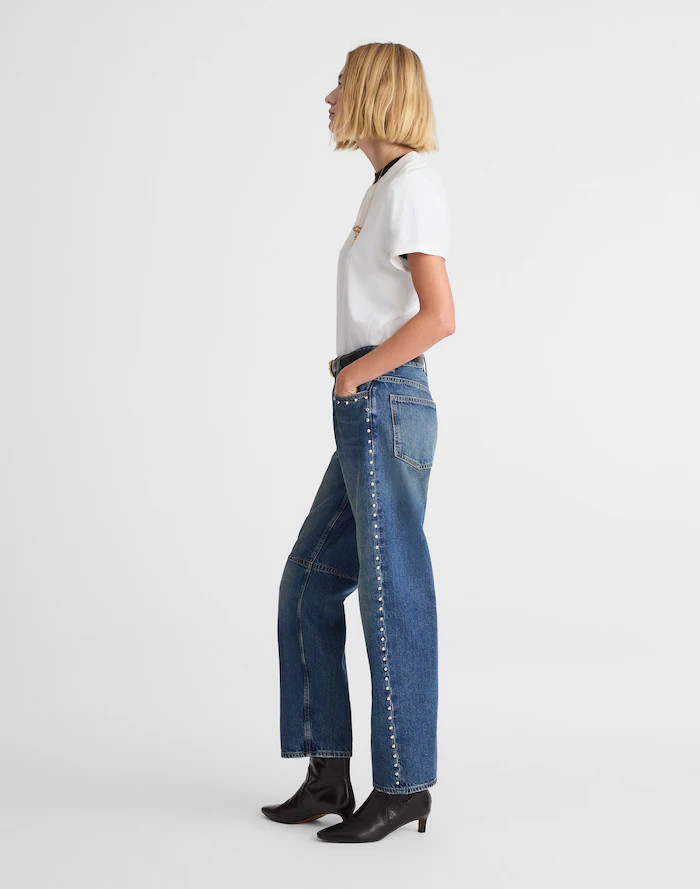 The Darted Barrel-Leg Jean | Madewell