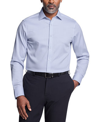 Calvin Klein Men's Steel Stretch Slim Fit Dress Shirt - Macy's | Macy's