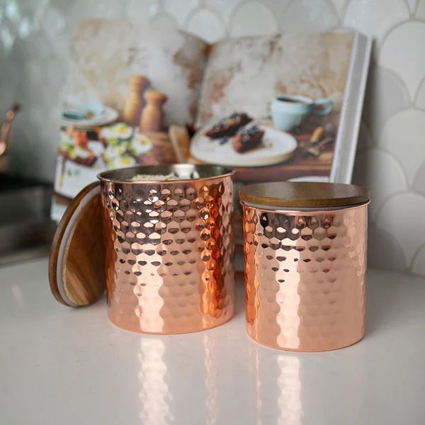 HAMMERED COPPER CANISTERS | Uncommon James