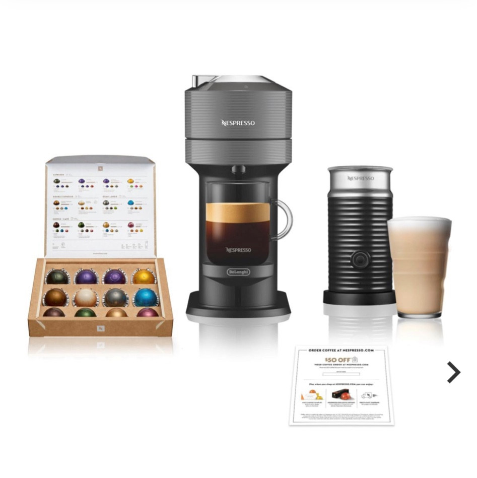 The Nespresso Vertuo is on MAJOR sale today!! This is the perfect gift! My husband will be getting this for his birthday! 

#LTKGiftGuide #LTKsalealert #LTKhome