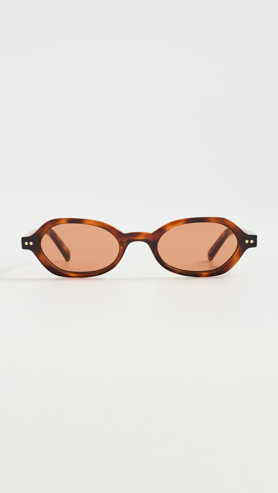 Le Specs Foundry Oval Sunglasses Tort One Size | Shopbop