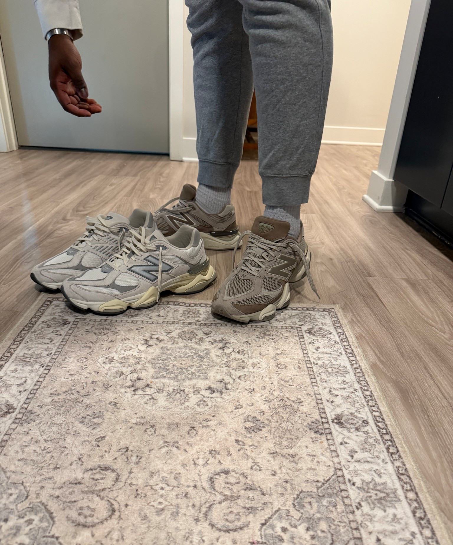 We’re both equally obsessed!! 
He did he true size 11 in both 

#LTKdayinmylife #LTKActive #LTKootd