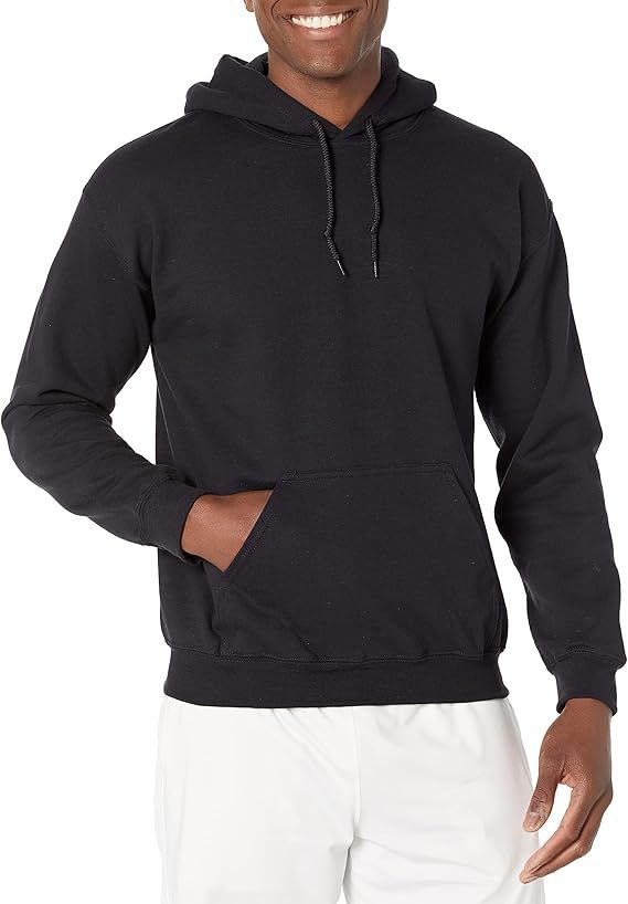 Gildan Adult Fleece Hooded Sweatshirt, Style G18500 | Amazon (US)