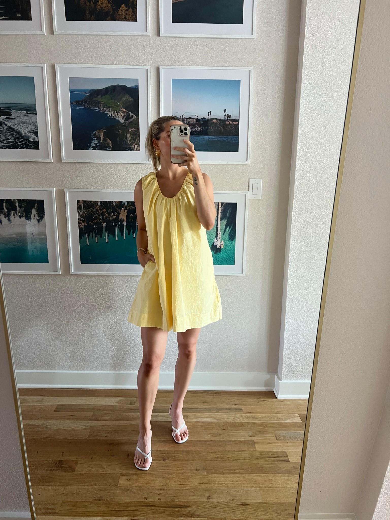 Color of the summer and the best dissh dupe mini dress💛 pockets, plenty of room and flow!!! 

#LTKBump #LTKFindsUnder100 #LTKStyleTip