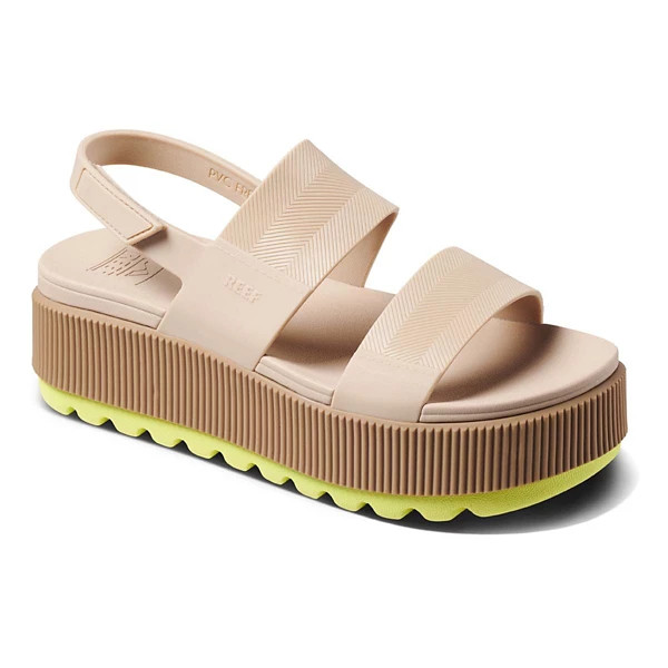 Women's Reef Water Vista Higher Sandals Sand Lime | Scheels