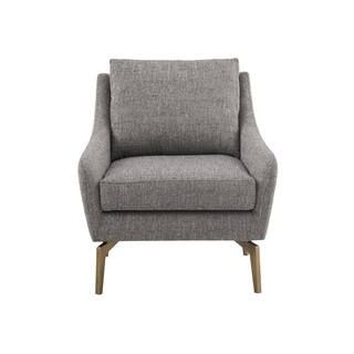 Arlene Brown Multi Accent Arm Chair | The Home Depot