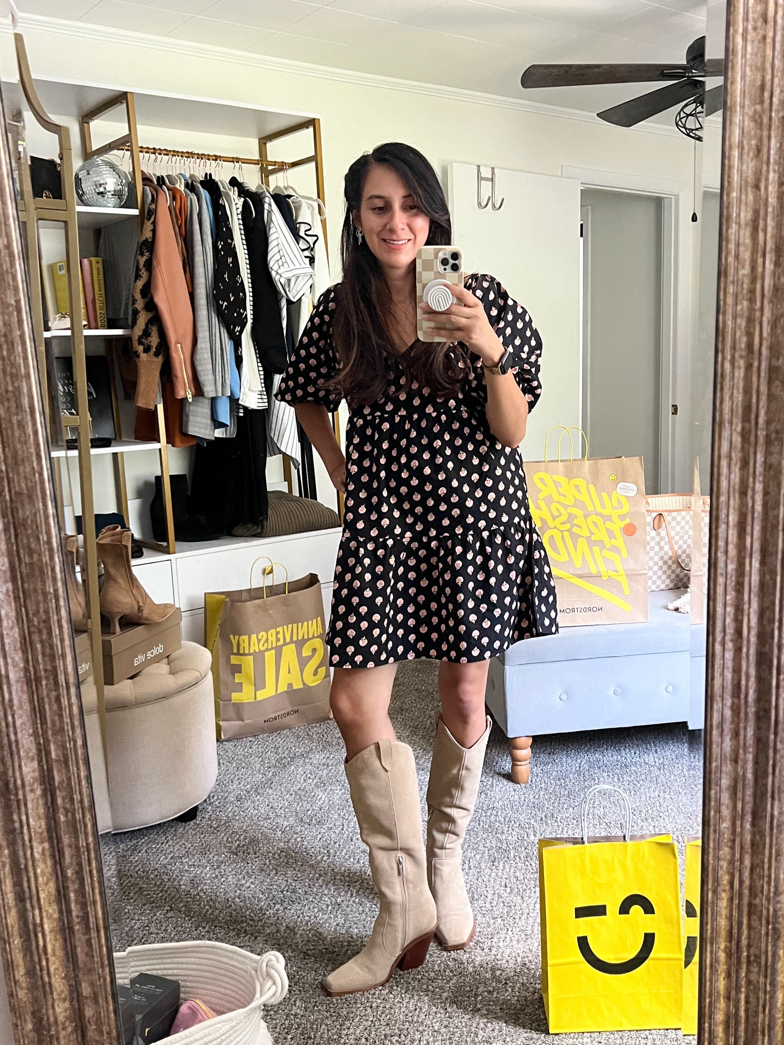 Nordstrom Anniversary Sale Public Access will go live tonight!! 💛 everyone can shop the sale! Here are some of my favorite looks! 

This dress is part of the sale and still in stock! It is the perfect transition from summer to fall dress m. Flattering on anyone and the pattern is too cute 💛 
Fall shopping, Nordy sale, summer sale, nsale 2024 
BrandiKimberlyStyle

#LTKSeasonal #LTKSaleAlert #LTKxNSale