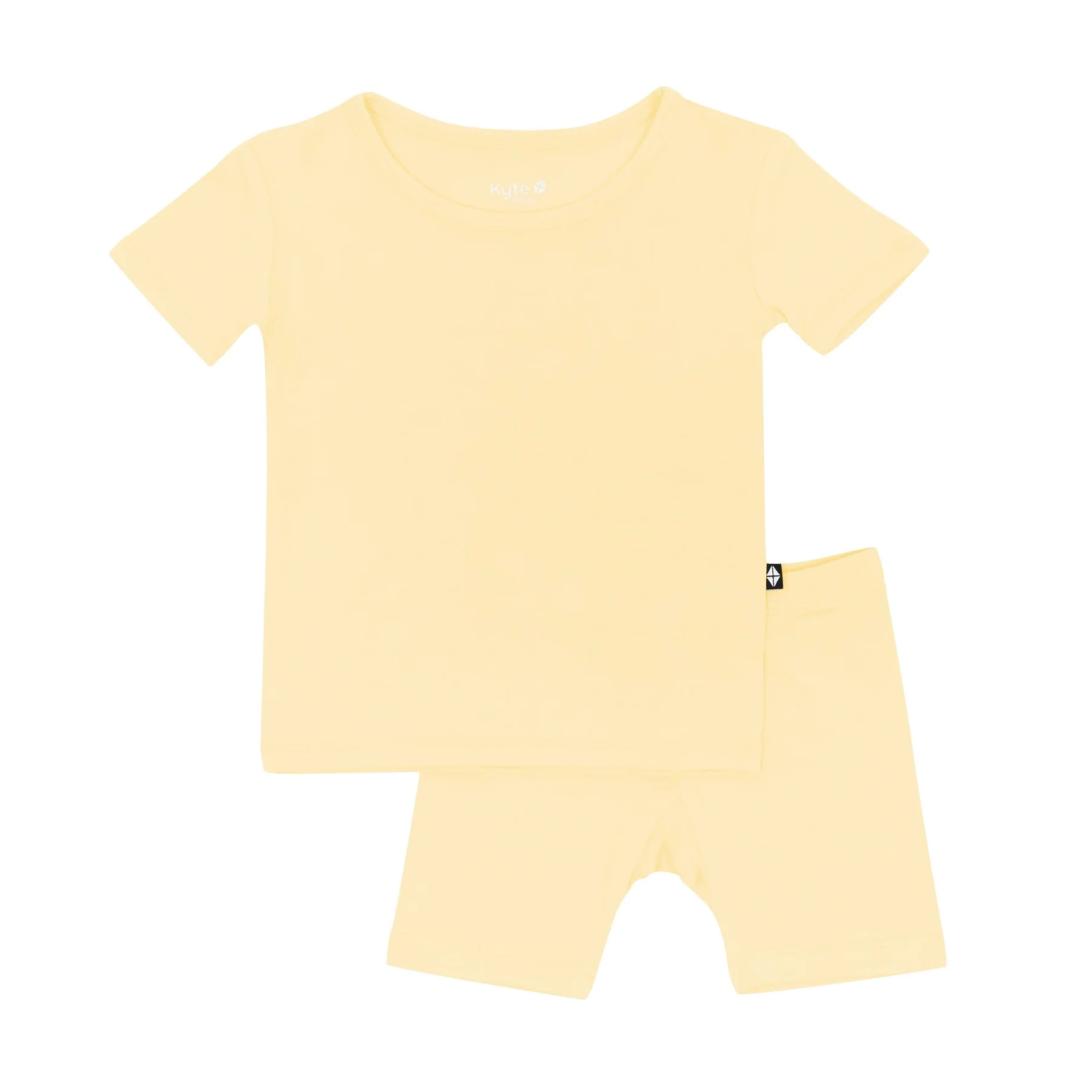 Short Sleeve Pajamas in Lilikoi | Kyte Baby