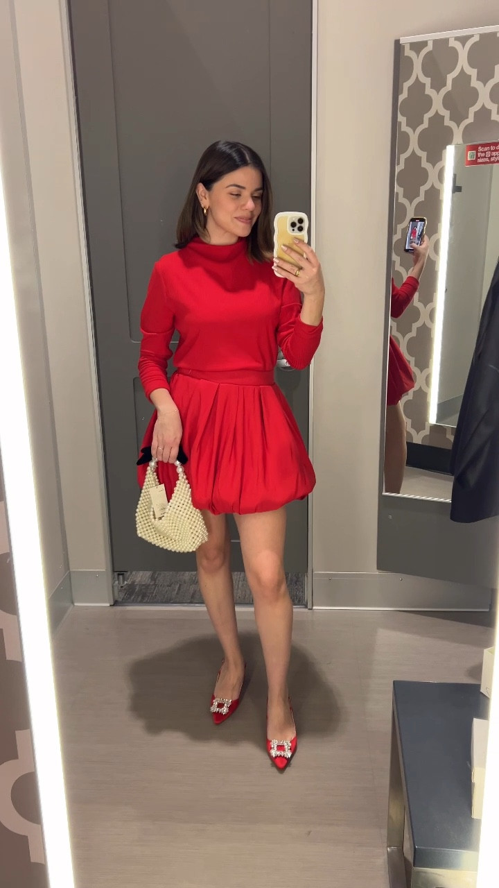 Target holiday party outfit ❤️✨

#LTKFindsUnder50 #LTKHoliday #LTKStyleTip