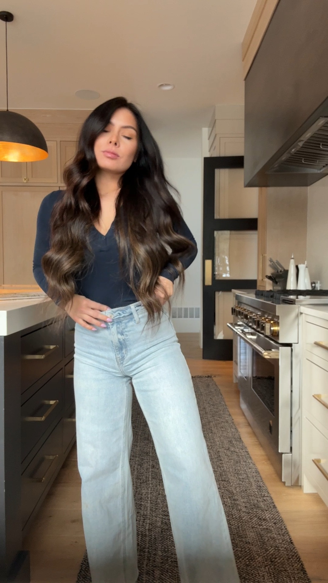 OOTD. Wearing the lululemon Henley, I have it in several colors. It also comes in a short sleeve and it is so soft. Jeans are under $100. 

 #LTKWatchNow #LTKHome #LTKStyleTip