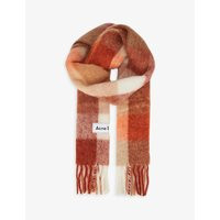 Vally checked alpaca-wool-blend scarf | Selfridges