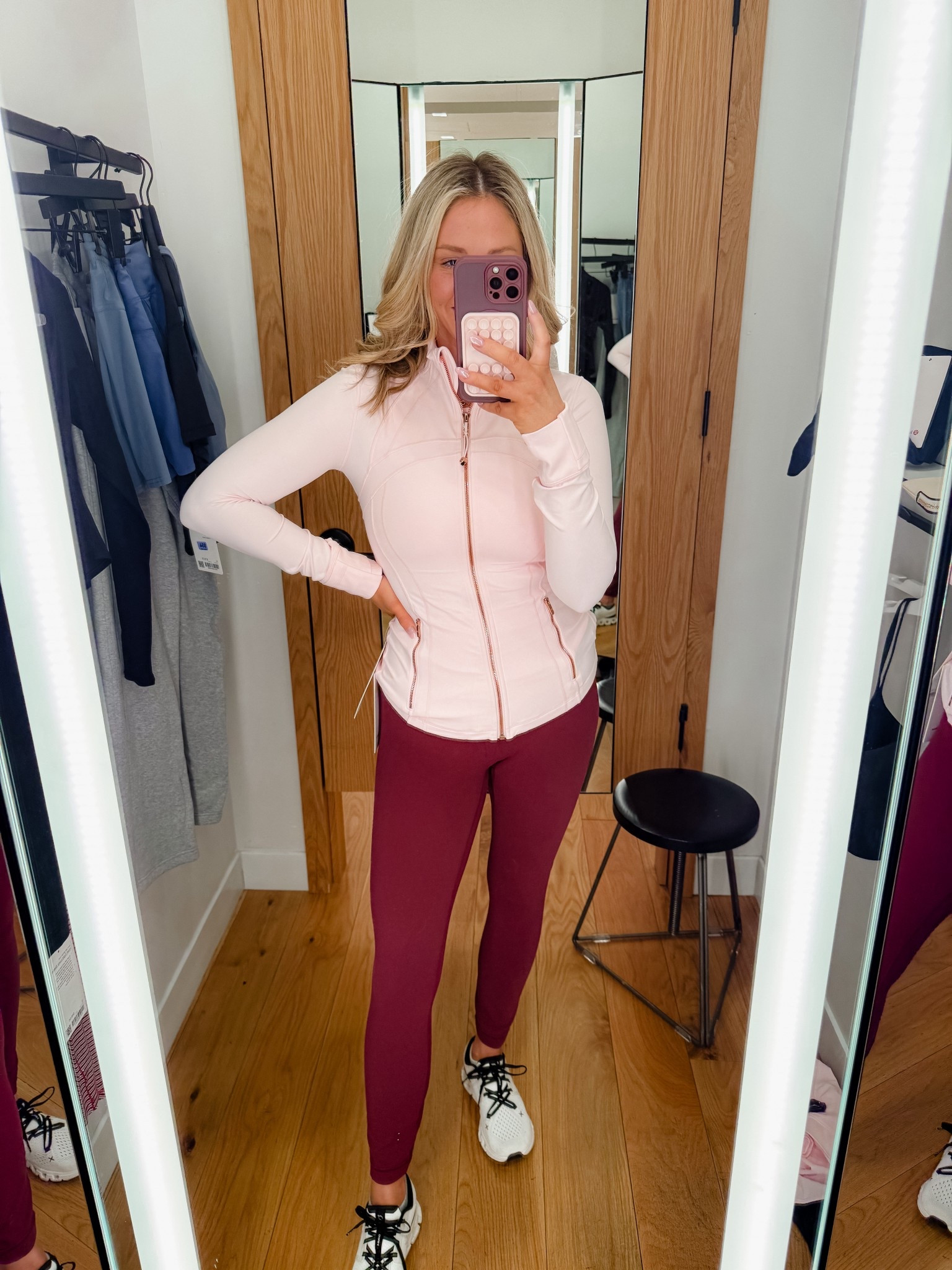 Define jacket in the prettiest pink size M 🩷

#LTKActive #LTKootd #LTKValentine