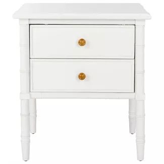 Mina 2 Drawer Coastal Nightstand - Safavieh | Target