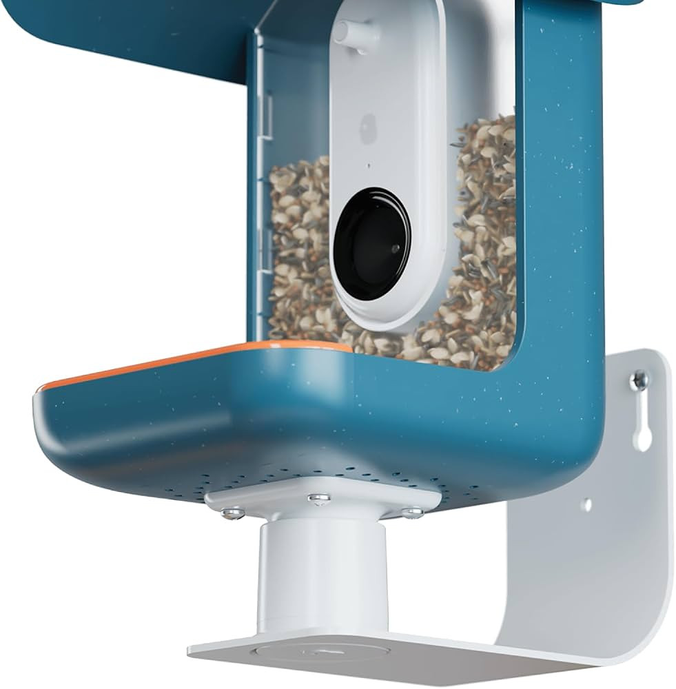 BIRD BUDDY® Original Wall Mount. 180-Degree Spinning Wall Mount. Easy and Quick Installation | Amazon (US)