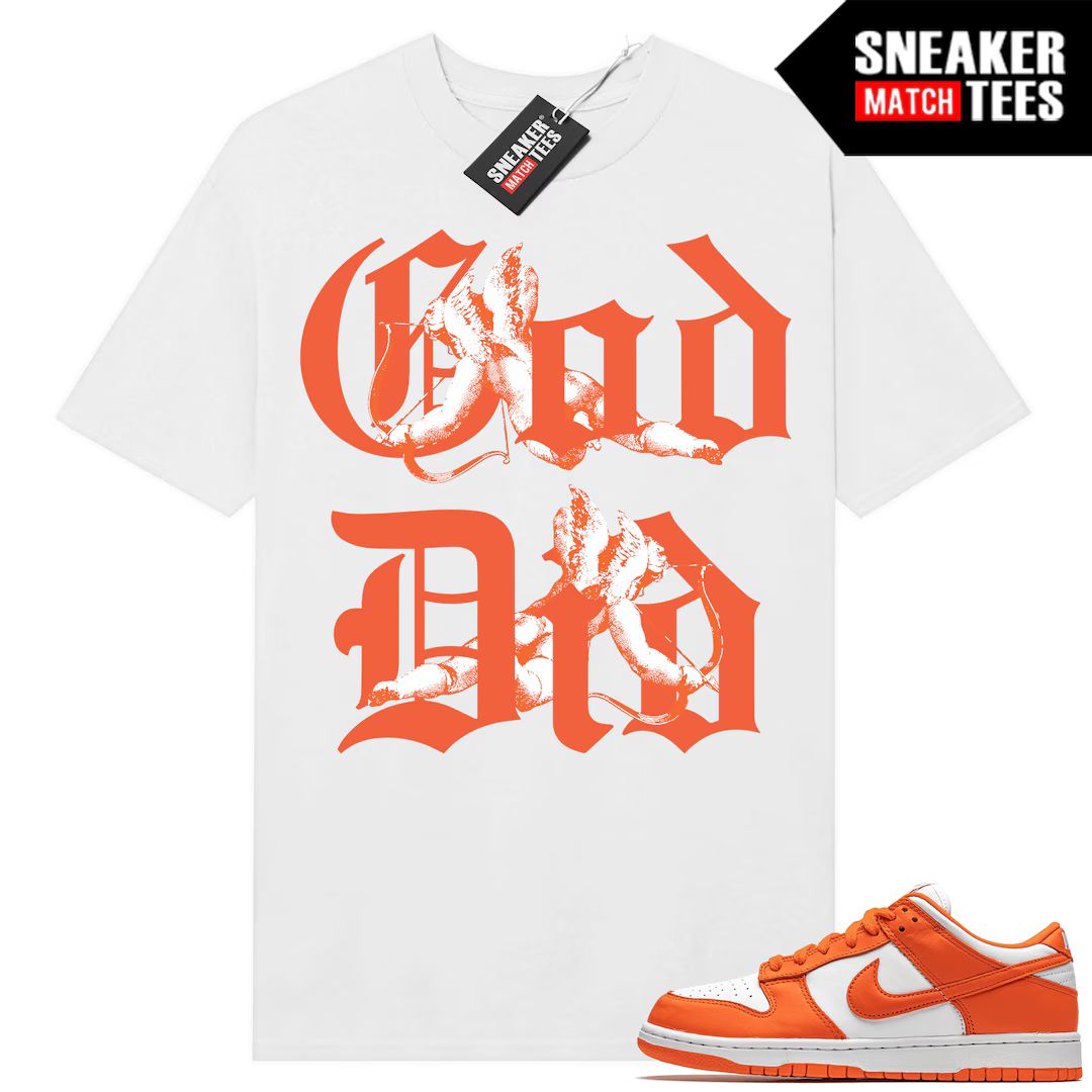 Syracuse Dunk Low to Match Sneaker Match Tees White god Did - Etsy | Etsy (US)