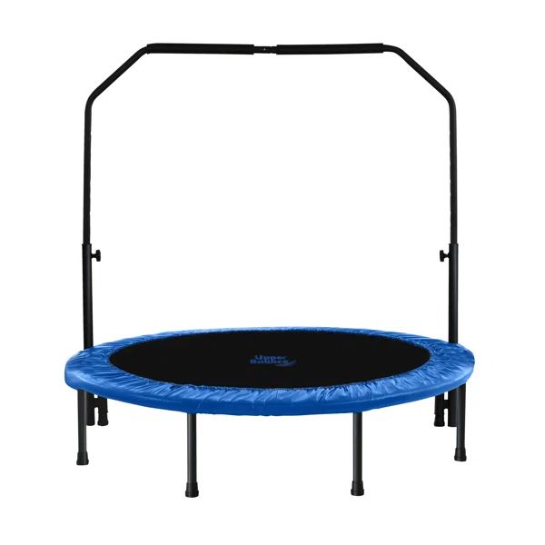 Machrus Upper Bounce Mini Trampoline for Kids & Adults, Exercise Fitness Rebounder w/ Adjustable ... | Wayfair North America