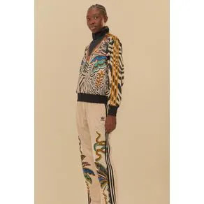 Calça Adidas Tropical Oasis Areia | Farm Rio (BR)