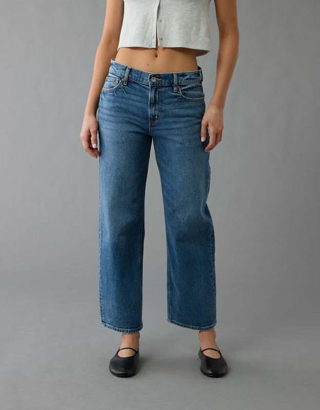 AE Stretch High-Waisted Stovepipe Crop Jean | American Eagle Outfitters (US & CA)