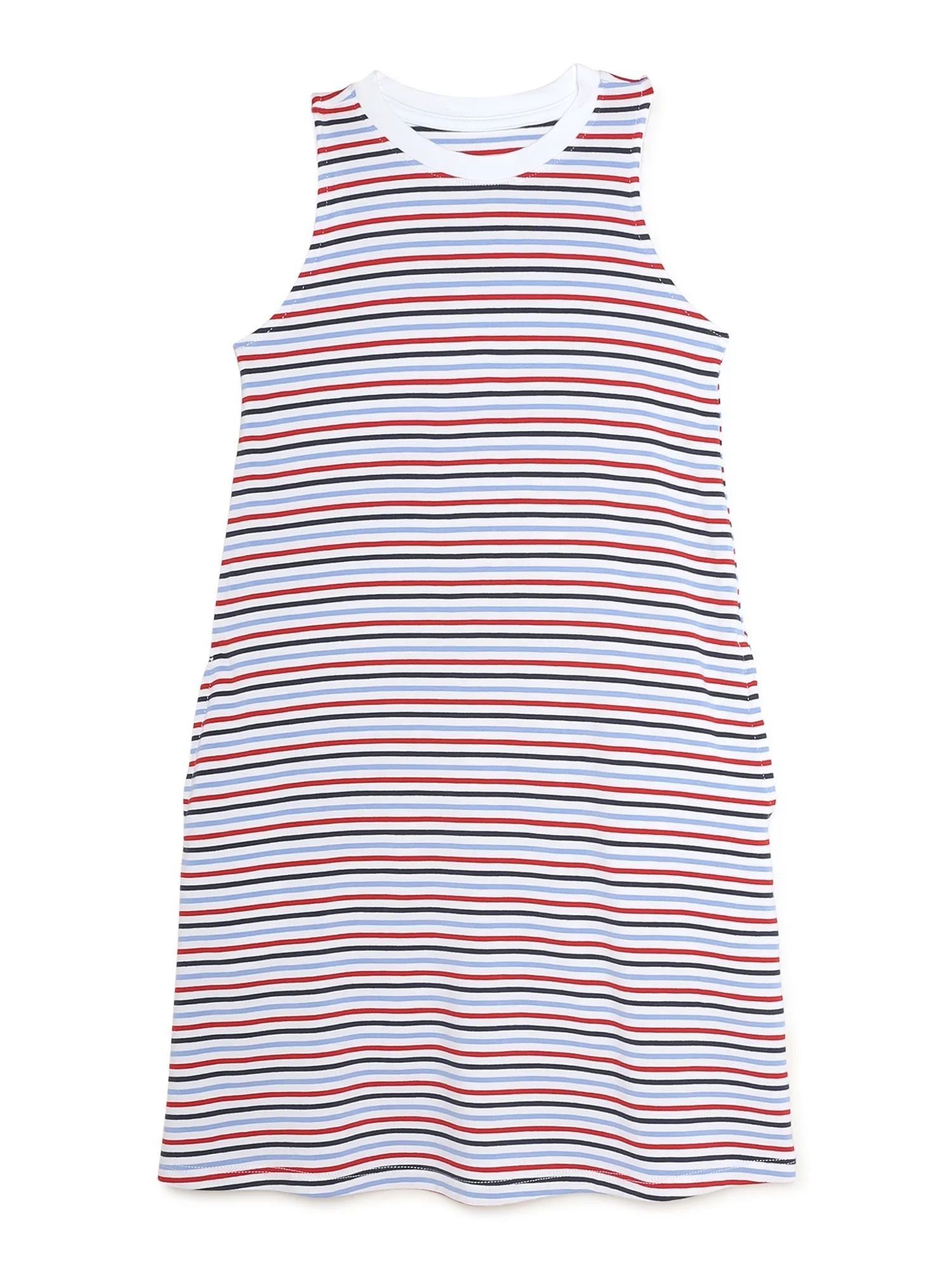 Wonder Nation Girls’ Swing Dress, Sizes 4-18 & Plus - Walmart.com | Walmart (US)