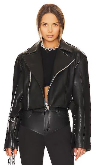 Kelsey Iconic Jacket in Black | Revolve Clothing (Global)
