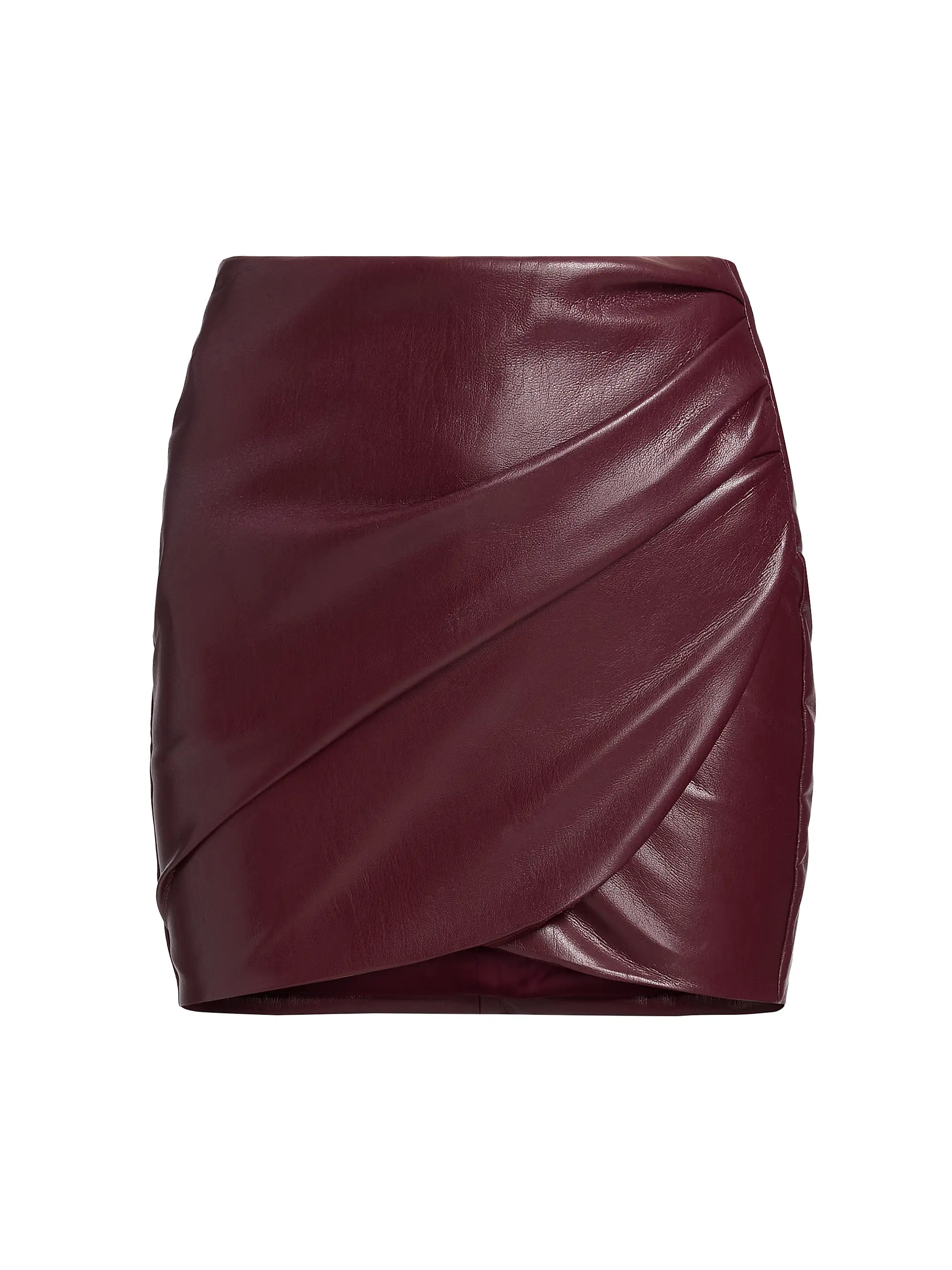 Generation Love Shyann Faux Leather Mini Wrap Skirt | Saks Fifth Avenue | Saks Fifth Avenue