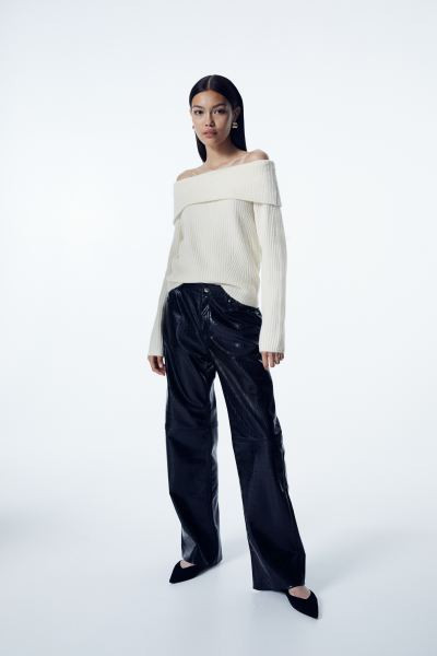 Off-the-shoulder Sweater | H&M (US + CA)