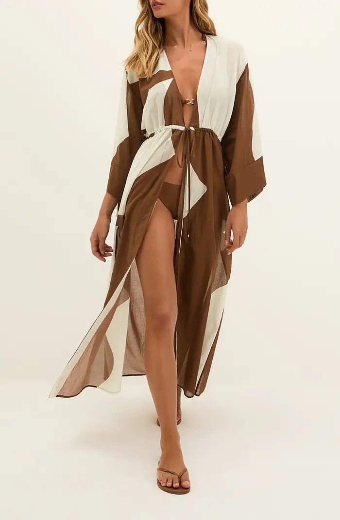 Balance Yumi Long Sleeve Cover-Up | Nordstrom