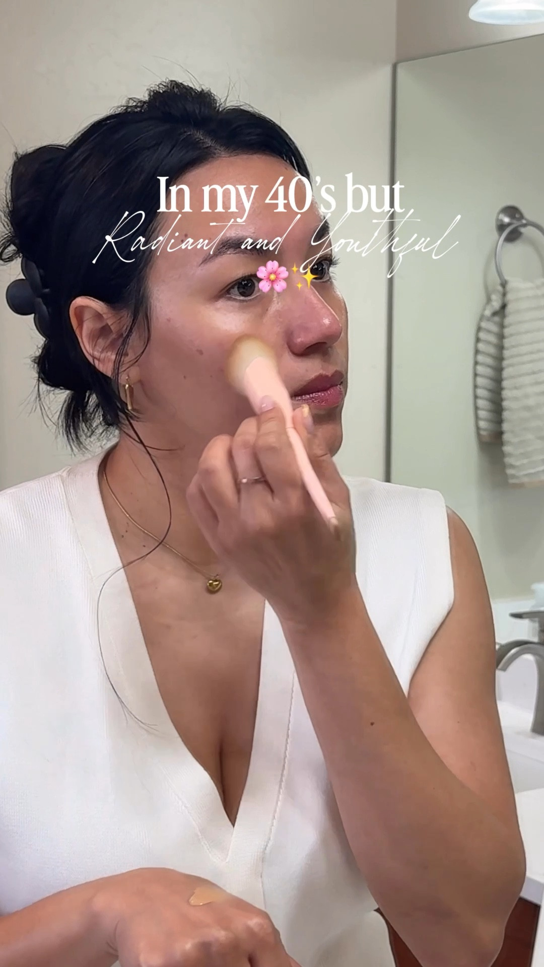 Everyday makeup over 40!
Glowing and beautiful ✨🌸🥰


#LTKBeauty #LTKgrwm #LTKOver40