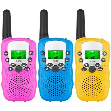 Juslike Walkie Talkies for Kids Walkie Talkies 3 Miles Long Range 22 Channels 2 Way Radio Gifts f... | Walmart (US)