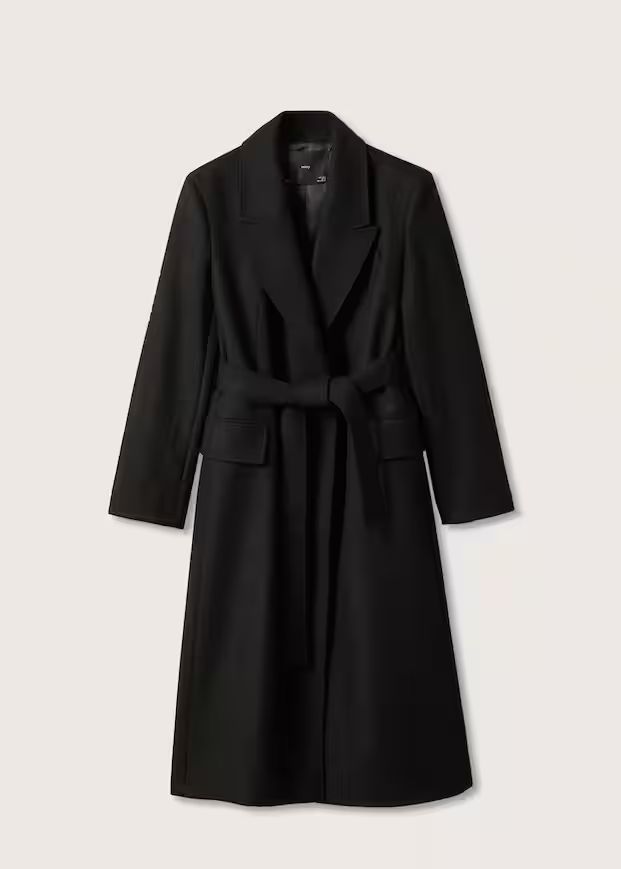 Belt handmade coat | MANGO (US)