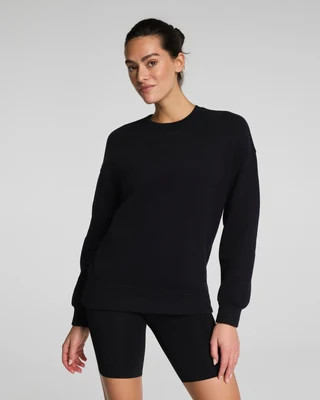 SPANX® BoostUp Cotton Fleece Crewneck Tunic | Spanx