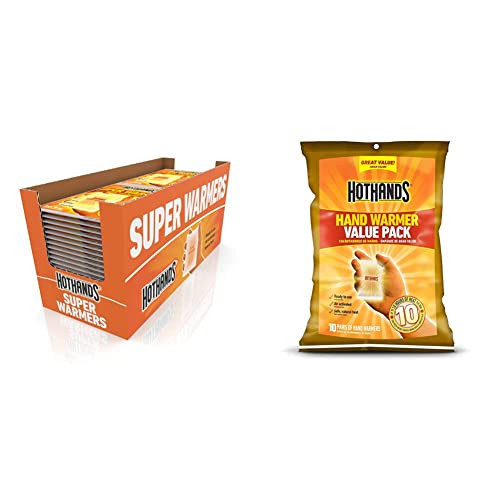 HotHands Body & Hand Super Warmers + HotHands Hand Warmer Value Pack | Amazon (US)