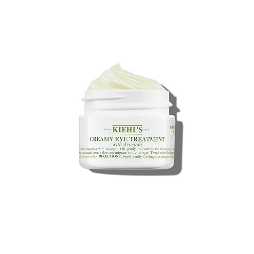 Kiehl's Avocado Eye Treatment, Nourishing and Hydrating Eye Cream, Avocado Oil and Caffeine to En... | Amazon (US)